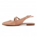 Sapato Beira Rio Slingback Fivela Feminino Nude / Nude