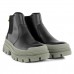 Bota Caterpillar Original Hardwear Chelsea Feminina Preto / Verde