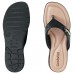 Chinelo Comfortflex Metallic Feminino Preto / Bege