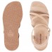 Sandália Comfortflex Fivela Feminina Nude / Nude