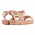 Sandália Comfortflex Tiras Feminina Nude / Nude