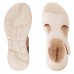 Sandália Comfortflex Tiras Plataforma Feminina Nude / Nude