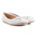 Sapatilha Comfortflex Laço Feminina Off White / Branco