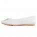 Sapatilha Comfortflex Laço Feminina Off White / Branco