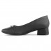 Scarpin Comfortflex Fivela Feminino Preto