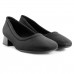 Scarpin Comfortflex Salto Bloco Feminino Preto / Preto