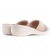 Tamanco Comfortflex Casual Feminino Creme / Bege