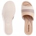 Tamanco Comfortflex Casual Feminino Creme / Bege