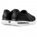 Tênis Comfortflex Slip On Zíper Feminino Preto / Branco