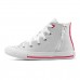 Tênis Converse Chuck Taylor All Star Sidi Zip Infantil Prata / Rosa