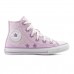 Tênis Converse Chuck Taylor All Star Sidi Zip Infantil Rosa / Lilás