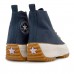 Tênis Converse Run Star Hike Summer Utility All Star Feminino Azul / Marinho