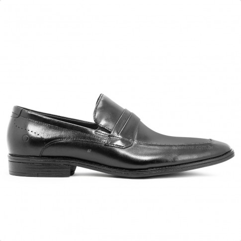 Sapato Democrata Casual Masculino Preto