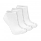 Kit 3 Pares de Meia B2 Online Branco / Branco