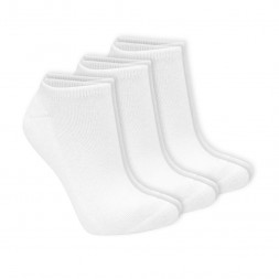 Kit 3 Pares de Meia B2 Online Branco / Branco