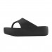 Chinelo Melissa Free Platform Thong AD Feminino Preto