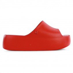 Chinelo Slide Melissa Free Plataforma Feminina Vermelho