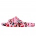 Chinleo Slide Melissa Free Print Mickey and Friends Feminino Rosa / Vermelho