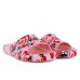 Chinleo Slide Melissa Free Print Mickey and Friends Feminino Rosa / Vermelho