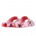 Chinleo Slide Melissa Free Print Mickey and Friends Feminino Rosa / Vermelho