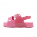 Sandália Mini Melissa Cozy Slide Baby Rosa / Rosa