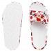 Chinleo Slide Mini Melissa Free Print Mickey and Friends Infantil Branco / Vermelho