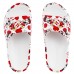 Chinleo Slide Mini Melissa Free Print Mickey and Friends Infantil Branco / Vermelho