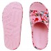 Chinelo Slide Mini Melissa Free Print Mickey and Friends Infantil Rosa / Vermelho