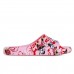 Chinelo Slide Mini Melissa Free Print Mickey and Friends Infantil Rosa / Vermelho