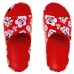 Chinleo Slide Mini Melissa Free Print Mickey and Friends Infantil Vermelho / Rosa