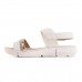 Sandália Modare Flatform Feminina Off White / Bege