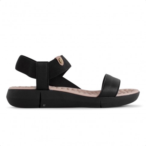 Sandália Modare Flatform Feminina Preto