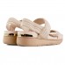 Sandália Modare Flatform Lisa Enfeite Creme / Bege