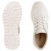 Tênis Casual Moleca Cadarço Feminino Off White