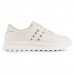 Tênis Casual Moleca Cadarço Feminino Off White