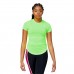 Camiseta New Balance Manga Curta Accelerate Feminina Verde Claro