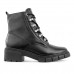 Bota Coturno Ramarim Feminina Preto / Prata