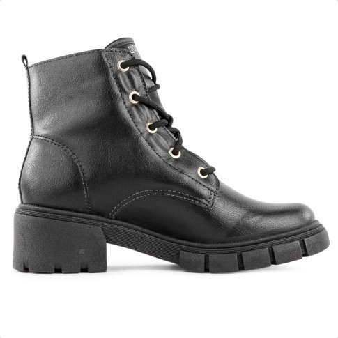 Bota Coturno Ramarim Tratorada Feminina Preto