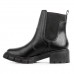 Bota Ramarim Coturno Tratorada Feminina Preto / Preto