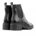 Bota Ramarim Coturno Tratorada Feminina Preto / Preto