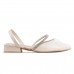 Sapato Ramarim Slingback Feminino Off White