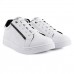 Tenis Ramarim Casual Strass Feminino Branco / Preto