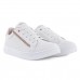 Tenis Ramarim Casual Strass Feminino Branco / Rosê