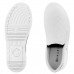 Tenis Ramarim Slip On Casual Feminino Branco / Prata