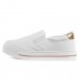 Tenis Ramarim Slip On Casual Feminino Branco / Rosê