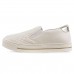 Tenis Ramarim Slip On Casual Feminino Creme / Dourado