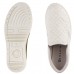 Tenis Ramarim Slip On Casual Feminino Creme / Dourado