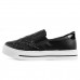 Tenis Ramarim Slip On Casual Feminino Preto / Branco