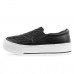 Tenis Ramarim Slip On Plataforma Feminino Preto /Branco