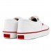 Tênis Redley Originals Unissex Branco / Vermelho